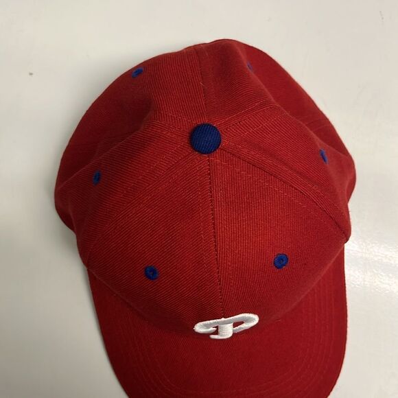 City Hunter Red Adjustable Acrylic Philadelphia Phillies Baseball Cap- OSFM NWOT - Picture 4 of 10